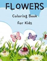 Flowers Coloring Book for Kids