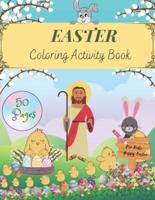 Easter Coloring Activity Book