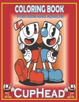 Coloring Book For KIDS And ADULTS CUPHEAD : Fun Gift  For Everyone Who Loves This Hedgehog With Lots Of Cool Illustrations To Start Relaxing And Having Fun
