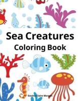 Sea Creatures Coloring Book