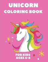 UNICORN Coloring Book : For Kids Ages 4-8 (3rd part) (Spring, Summer, Autumn, Winter collections, Unicorns & Seasons Coloring Book)