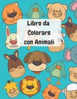 Libro Da Colorare Con Animali