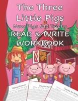 The Three Little Pigs New Pigs Old Tricks Read & Write Workbook: Complete Beginning Readers 1st grade Level Book Plus Workbook Questions and Activities