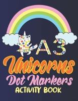 Dot Markers Activity Book Unicorns