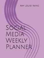 Social Media Weekly Planner