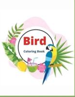 Bird Coloring Book : More than 45 Unique and Fun Images of Birds