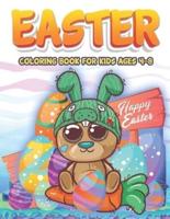 Easter Coloring Book for Kids Ages 4-8