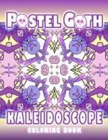 Pastel Goth Kaleidoscope Coloring Book: Cute And Creepy Mandala Geometric Patterns with Cute Dark Gothic Coloring Pages