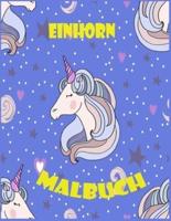 Einhorn Malbuch: Ein interessantes Malbuch für Mädchen und Jungen im Alter von 8-12with 100 lustigen Entwürfen