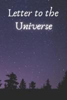 Letter to the Universe