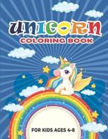 Unicorn Coloring Book for Kids Ages 4-8