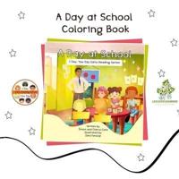 A Day at School Coloring Book