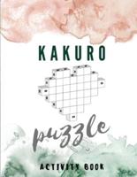 Kakuro Puzzle Activity Book