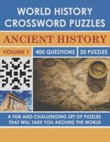 World History Crossword Puzzle: Ancient History (Volume 1)