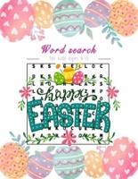 Happy Easter word search for kids ages 8-12: Keep you child's brain sharp while having fun. Great gift idea .