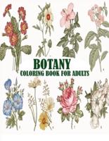 Botany Coloring Book For Adults