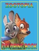 ZOOTOPIA Coloring Book: Fun Gift  For Everyone Who Loves This Hedgehog With Lots Of Cool Illustrations To Start Relaxing And Having Fun