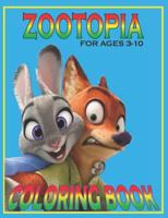 ZOOTOPIA For Ages 3-10 Coloring Book: Fun Gift  For Everyone Who Loves This Hedgehog With Lots Of Cool Illustrations To Start Relaxing And Having Fun