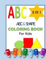 Abc and Shape Coloring Book