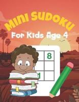 Mini Sudoku For Kids Age 4