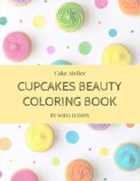 Cupcakes Beauty Coloring Book