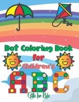 Dot Coloring Book For Children's ABC Gifts For Kids