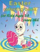 Easter Coloring Book for Kids Ages 2-5 Years Old