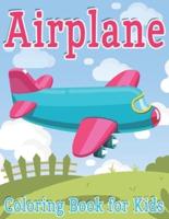 Airplane Coloring Book for Kids: 50 Airplane Coloring Pages for Kids, Beautiful Airplane Collection, (Printed On One Side)