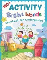 100+ Activity Sight Words Workbook for Kindergarten