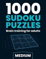 1000 Sudoku Puzzles - Medium
