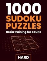 1000 Sudoku Puzzles - Hard