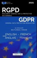 RGPD De L'anglais Au Français - Règlement Général Pour La Protection Des Données Personnelles