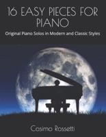 16 Easy Pieces for Piano
