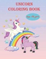 Unicorn Coloring Book for boys and girls: Unicorns are Real! Awesome Coloring Book for Kids with beautiful designs