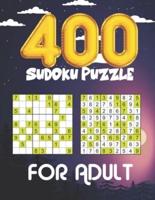 400 Sudoku Puzzle for Adult