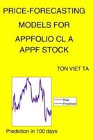 Price-Forecasting Models for Appfolio Cl A APPF Stock