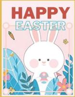 Happy Easter : coloring book for kids