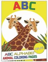 ABC, Abc Alphabet Animal Coloring Pages
