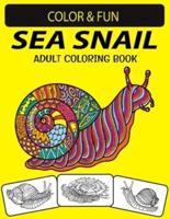 Sea Snail Adult Coloring Book