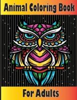 Animals Coloring Book For Adults