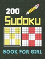 200 Sudoku Book For Girl