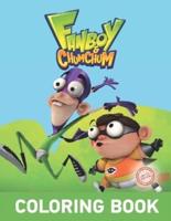 FANBOY & CHUM CHUM coloring book: Easy and Large Designs ,+35 Artistic Ilustrations for Kids of All Ages (Unofficial Coloring Book)