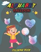 Alphabet Balloon Coloring Book