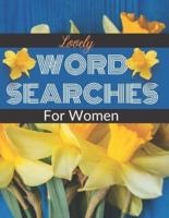 Word Search for Women: Word search puzzles books for Daffodil lover  gift for mom, grandma, sister, wife