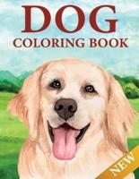 Dog Coloring Book : 50 Dog coloring pages for adults. dog coloring book for adults, teens, kids, children of all ages.