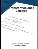 Transformaciones lineales: Apuntes y ejercicios