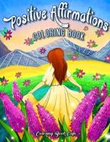 Positive Affirmations Coloring Book: An Adult Coloring Book Featuring Beautiful Designs with Positive Affirmations to Reduce Stress, Improve Mental Health, and Find Peace in the Everyday