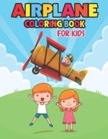 Airplane coloring book for kids: Amazing Airplanes Coloring Book : An Airplane Coloring Book for Kids ages 4-12 with 40+ Beautiful Coloring Pages of Airplanes, Fighter Jets, Helicopters