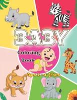 Baby Coloring Book Ages 2 - 4 Years