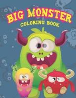 Big Monster Coloring Book